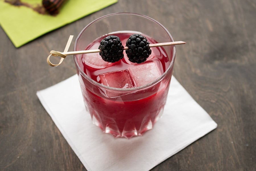 Blackberry Elderflower Cocktail Recipe