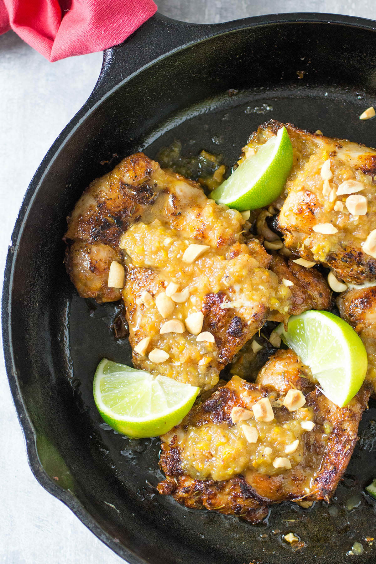 Pan Seared Caribbean Chicken Thighs – Recipe