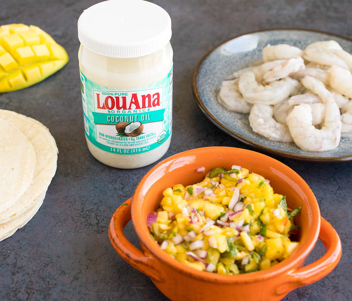 Caribbean Coconut Shrimp Tacos with PineappleMango Salsa Chili Pepper Madness