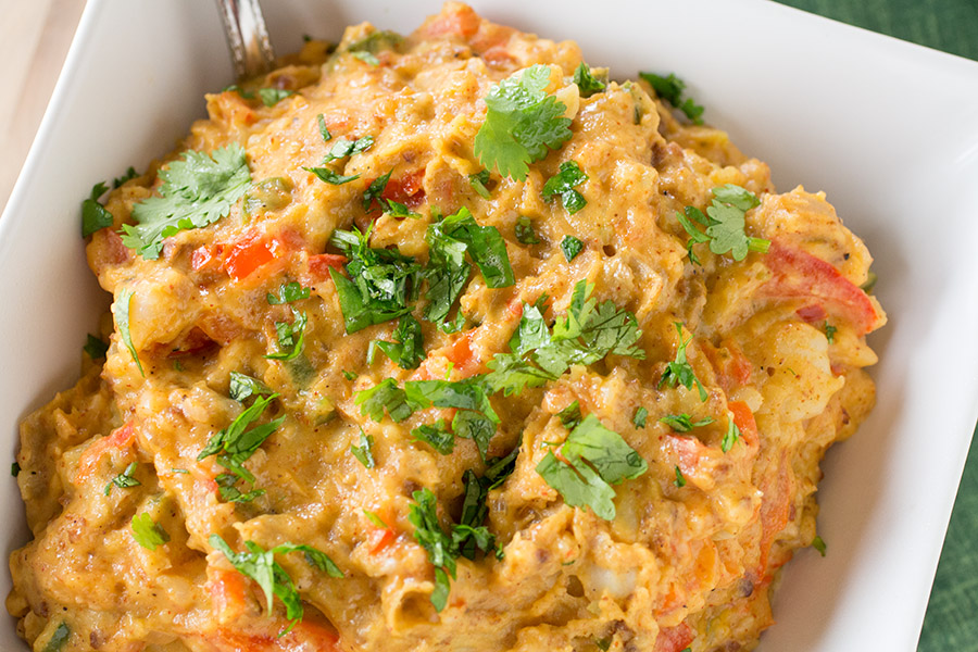 Cheesy Tex-Mex Mashed Potatoes -