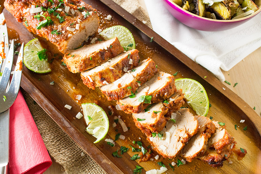 Chili Baked Pork Tenderloin Recipe