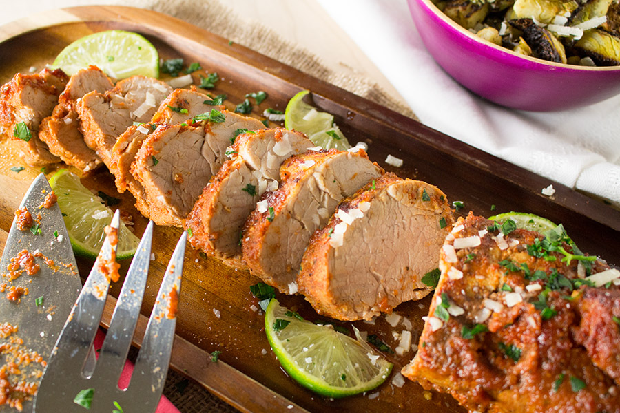 Chili Baked Pork Tenderloin Recipe