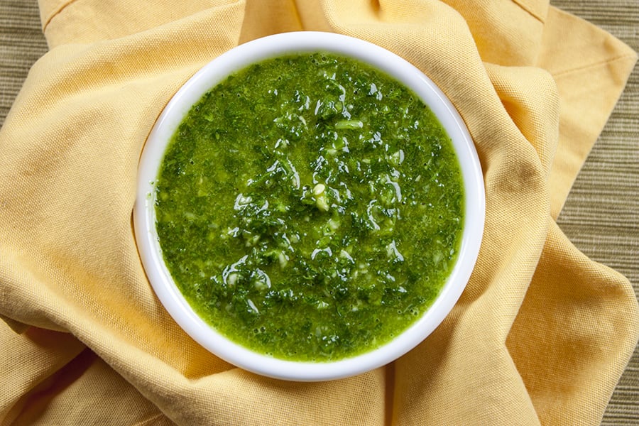 Easy Chimichurri Verde (Green Chimichurri) – Recipe
