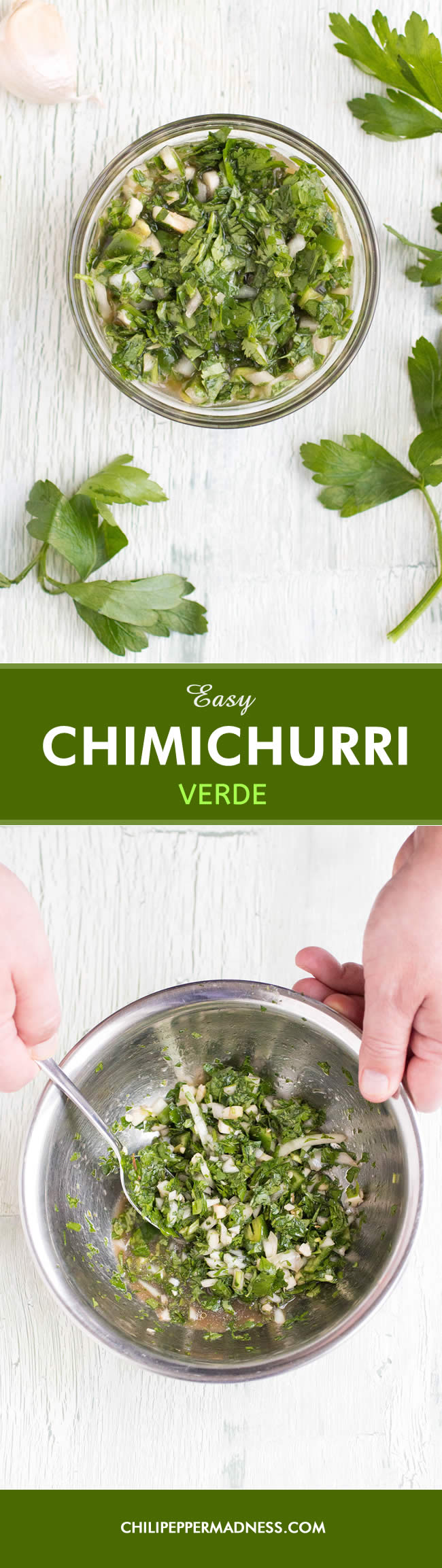Easy Chimichurri Verde (Green Chimichurri) - Recipe