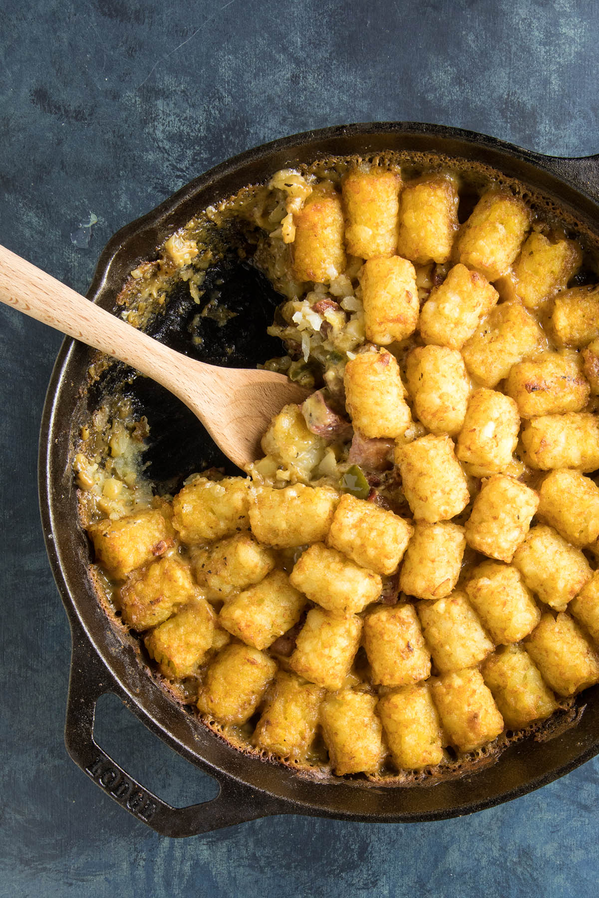 Corned Beef Tater Tot Hotdish (Casserole) 