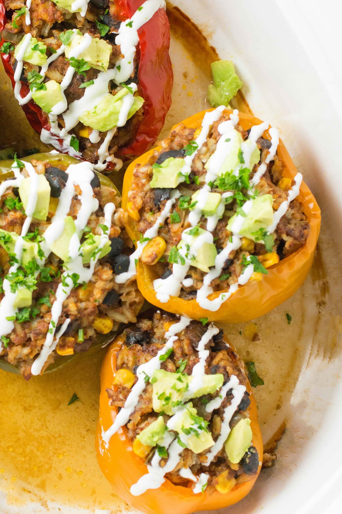 Crock Pot Stuffed Peppers – Mexican Style – Recipe