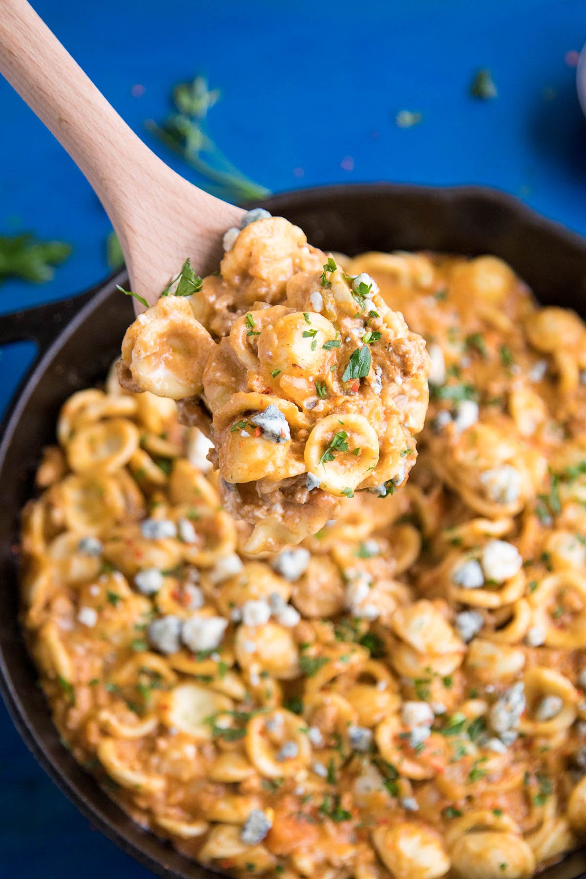 Easy Creamy Buffalo Chicken Mac and Cheese Chili Pepper Madness