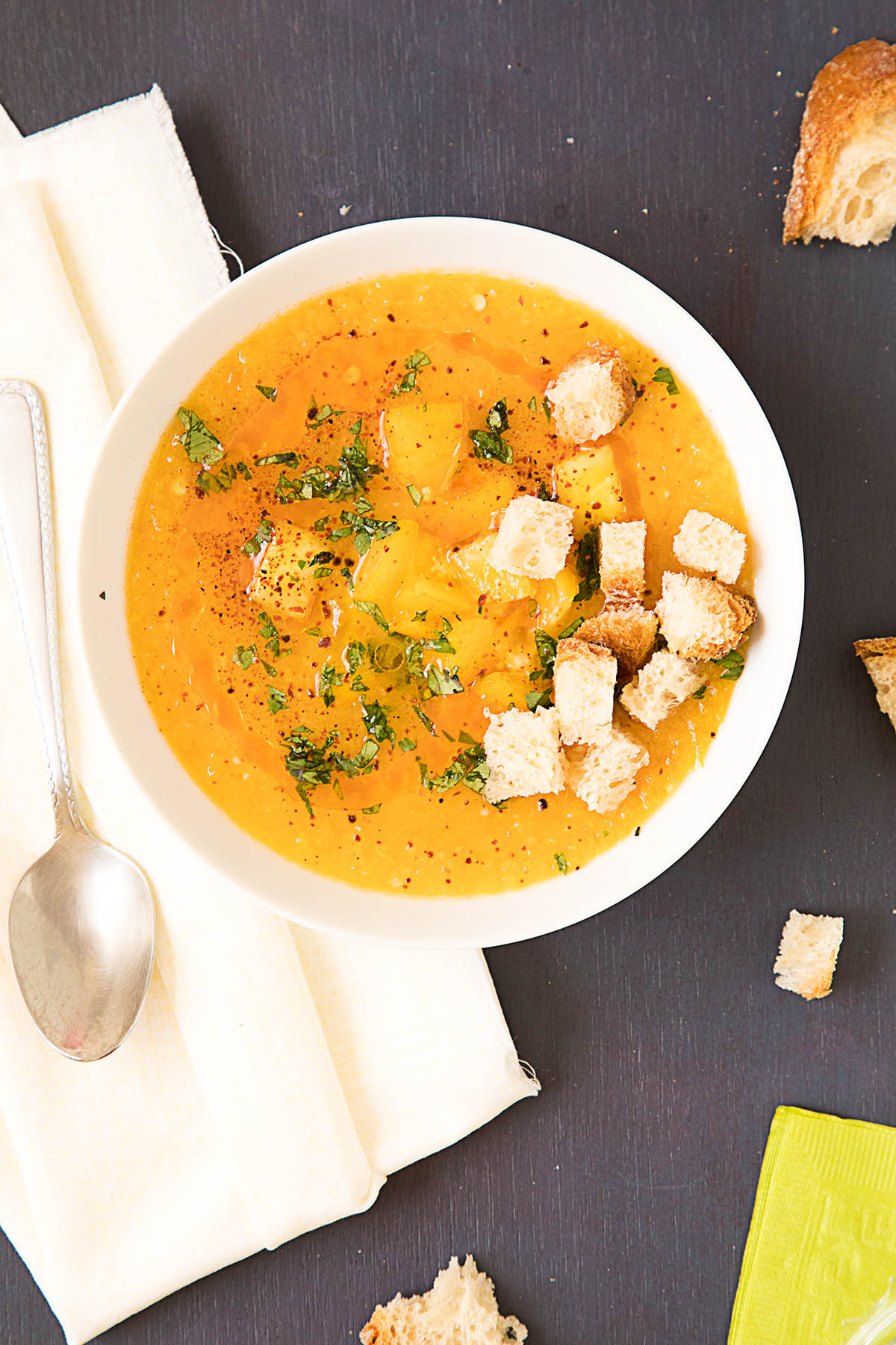 Fresh Tomato-Mango Gazpacho - Chili Pepper Madness