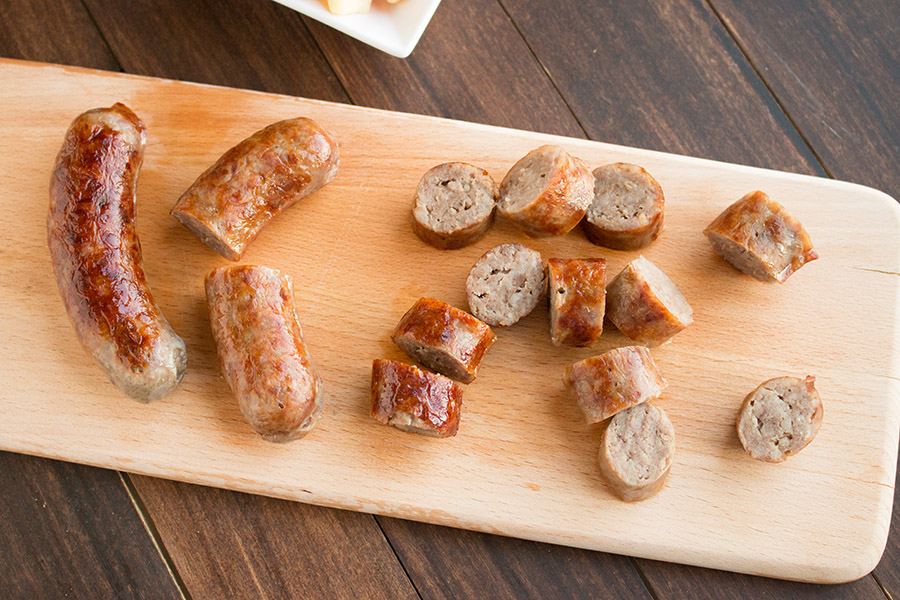 Grilled SausageCheese Bites with Two Easy Dippers Chili Pepper Madness