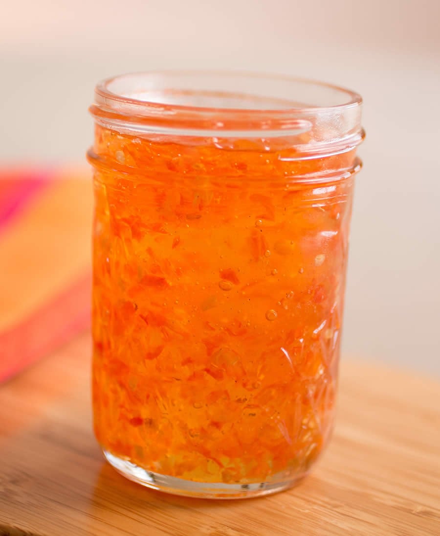 Habanero Pepper Jam - So Pretty, So Sweet, a Bit Spicy