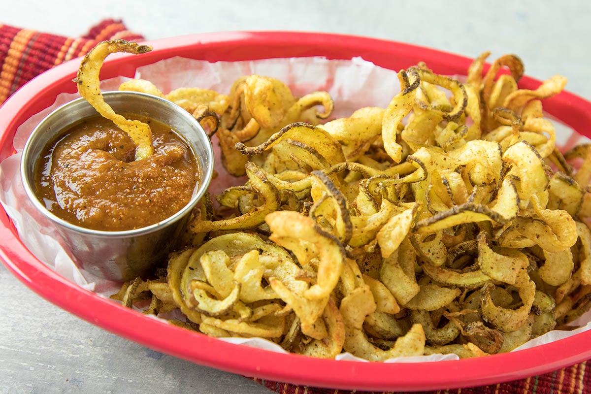 Homemade Air Fryer Cajun Curly French Fries - Recipe