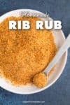 Homemade Rib Rub from Fresh Garden Peppers – Recipe
