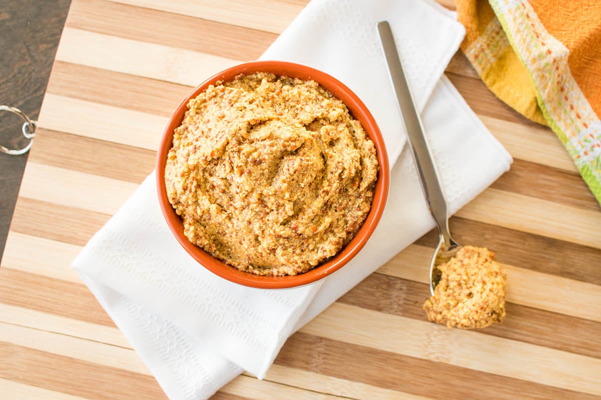 Homemade Whole Grain Spicy Beer Mustard - Recipe