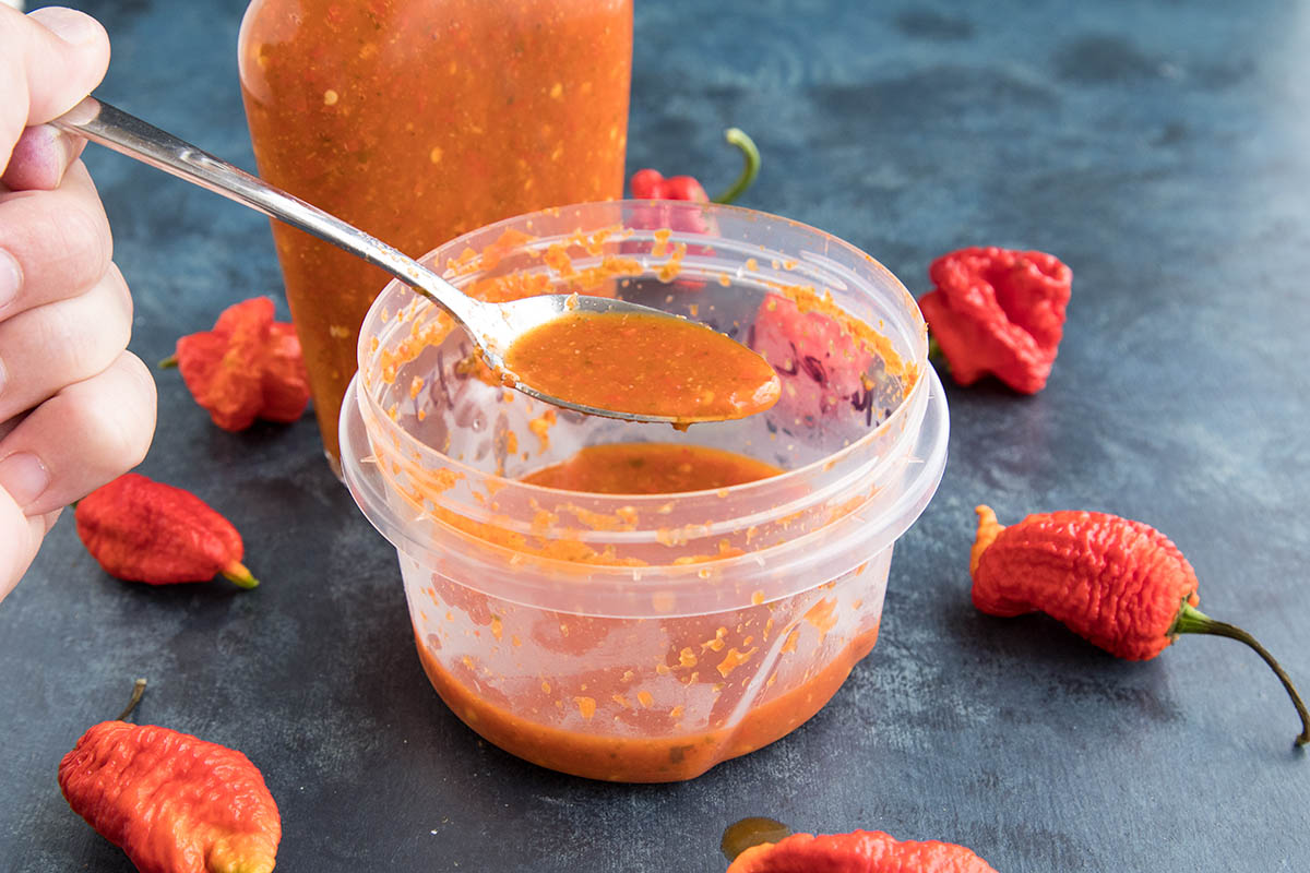 Honey Roasted Hot Pepper Hot Sauce – Recipe