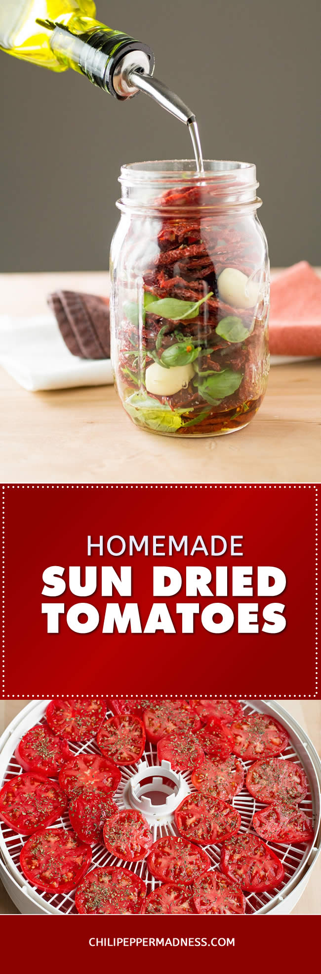 How to Make Sun Dried Tomatoes - with a Dehydrator - Recipe | ChiliPepperMadness.com