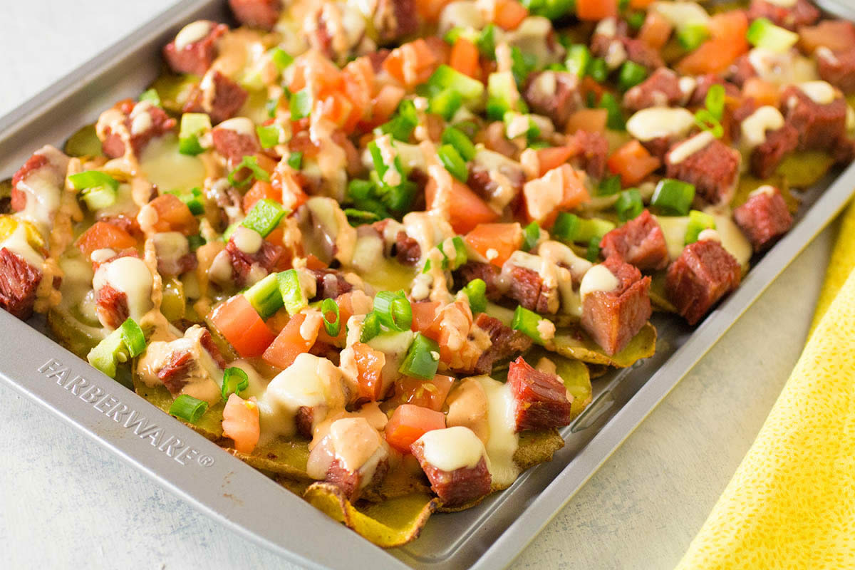 Irish Nachos with Homemade Beer Cheese – Recipe