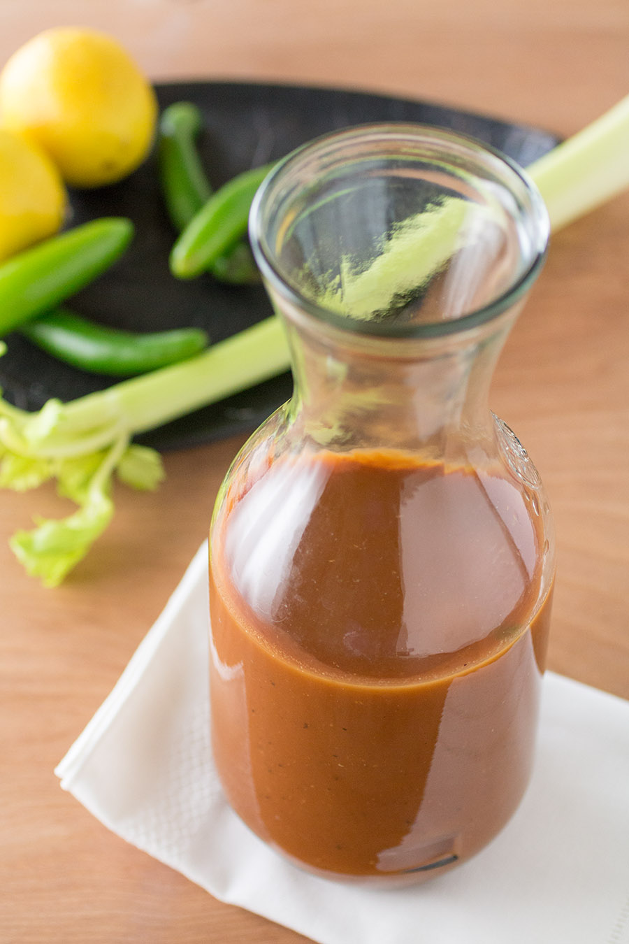 Homemade Italian Style Spicy Bloody Mary Mix - Recipe