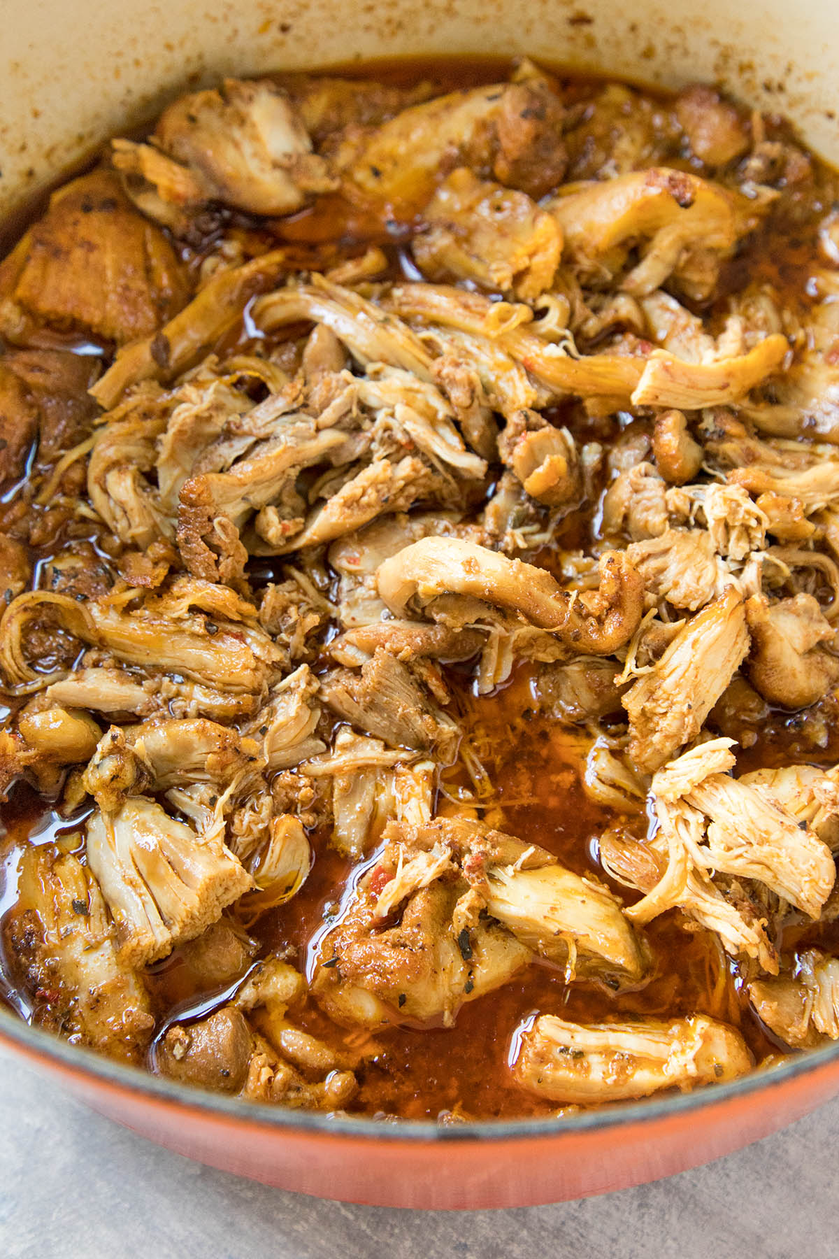 East Shredded Chicken - Recipe - Chili Pepper Madness