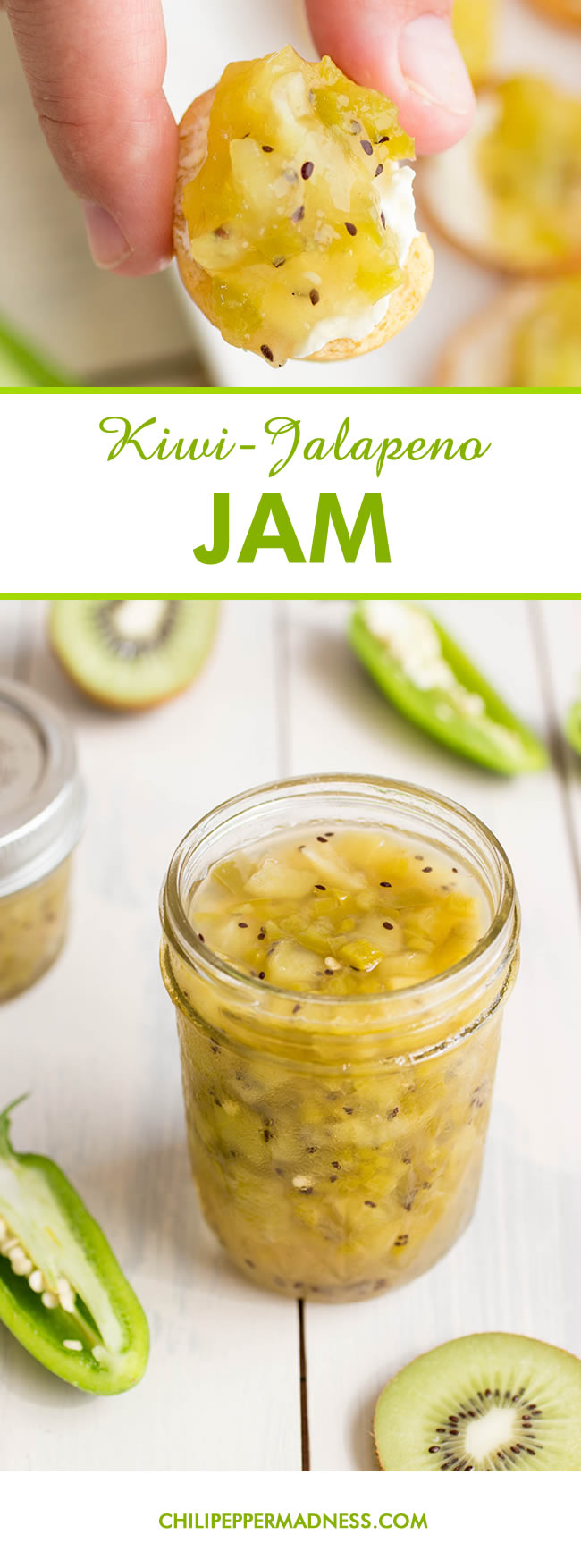 Kiwi-Jalapeno Jam - Recipe