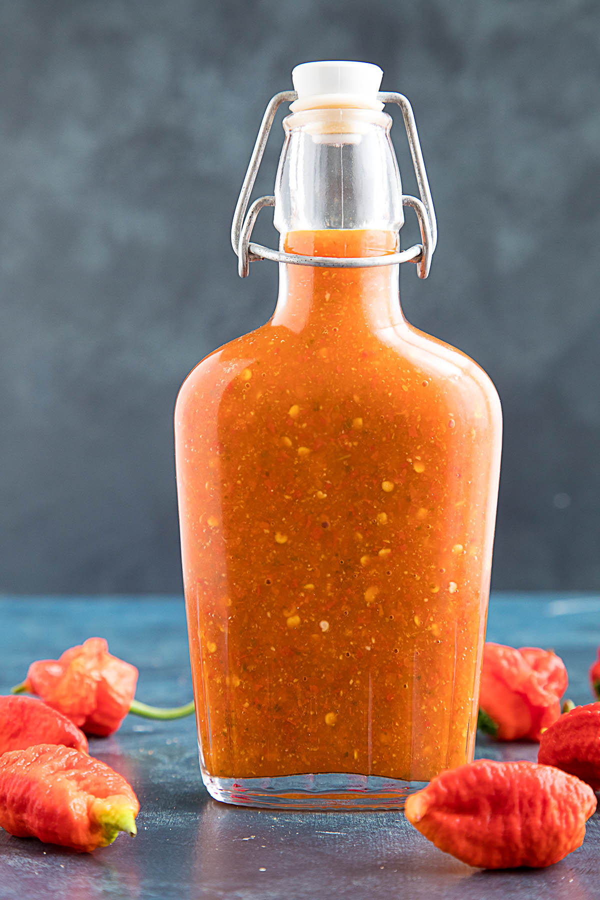 Homemade Louisiana Hot Sauce in a cute bottle