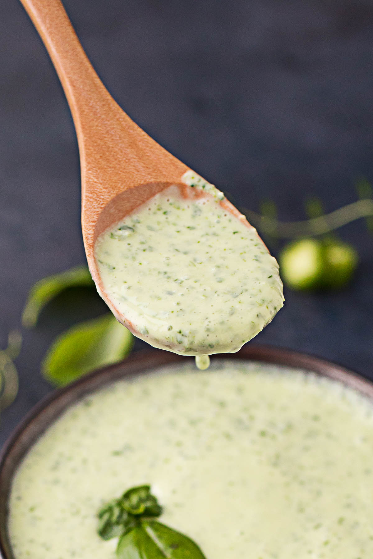 No-Cook Spicy Basil-Cream Sauce – Recipe