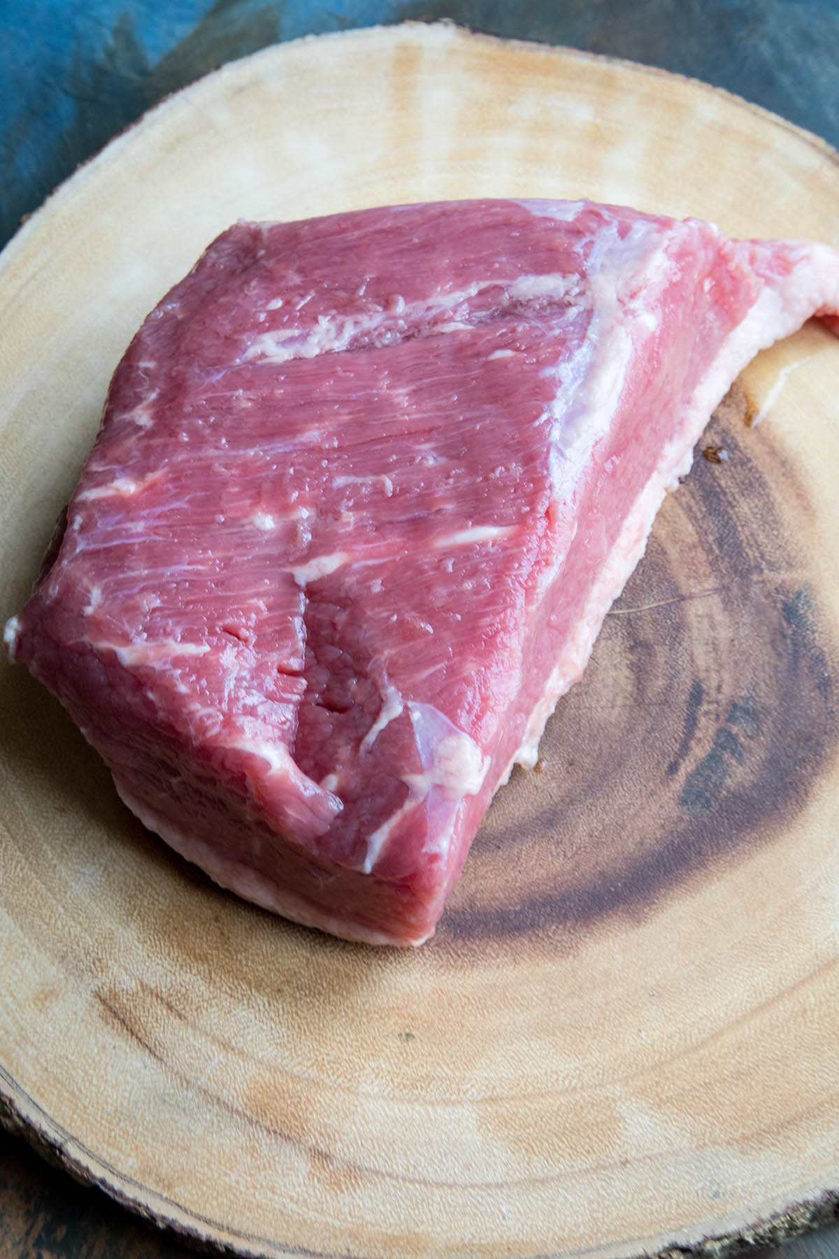 Cleaned Corned Beef ready to go in the Pressure Cooker.