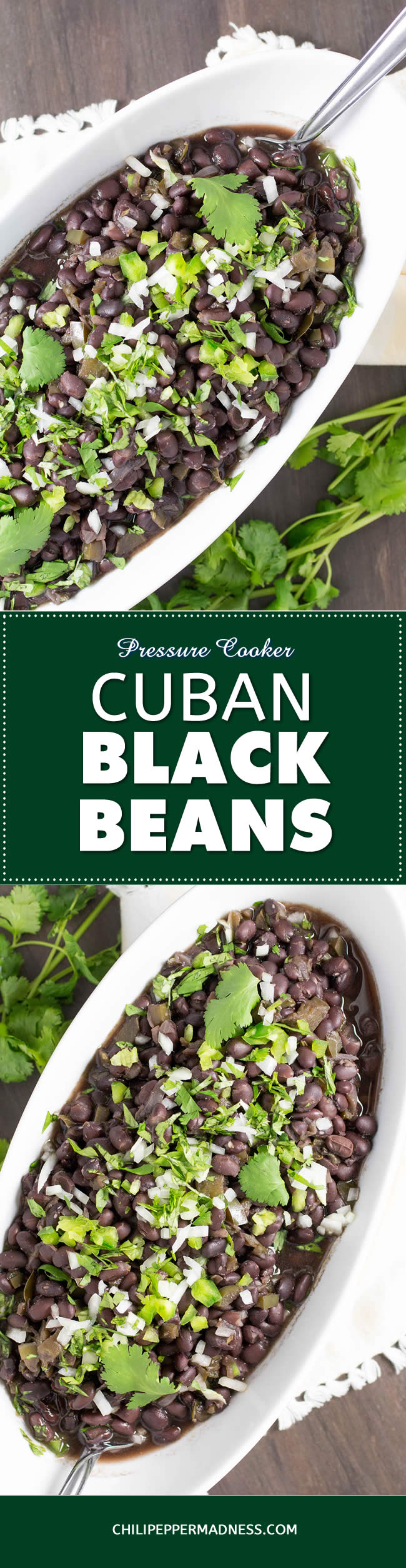 Pressure Cooker Cuban Black Beans - Recipe