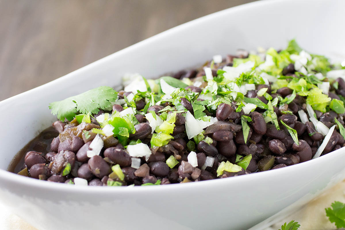 Pressure Cooker Cuban Black Beans – Recipe