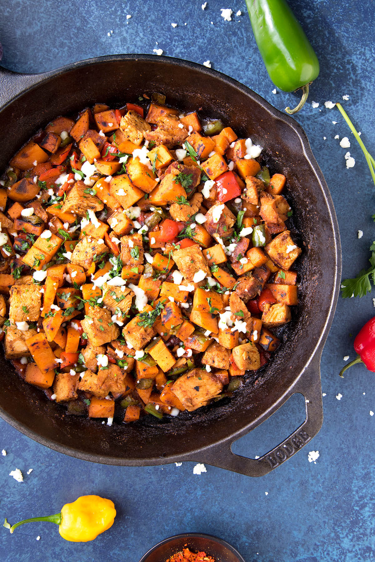 Smoked Turkey and Sweet Potato Hash Recipe