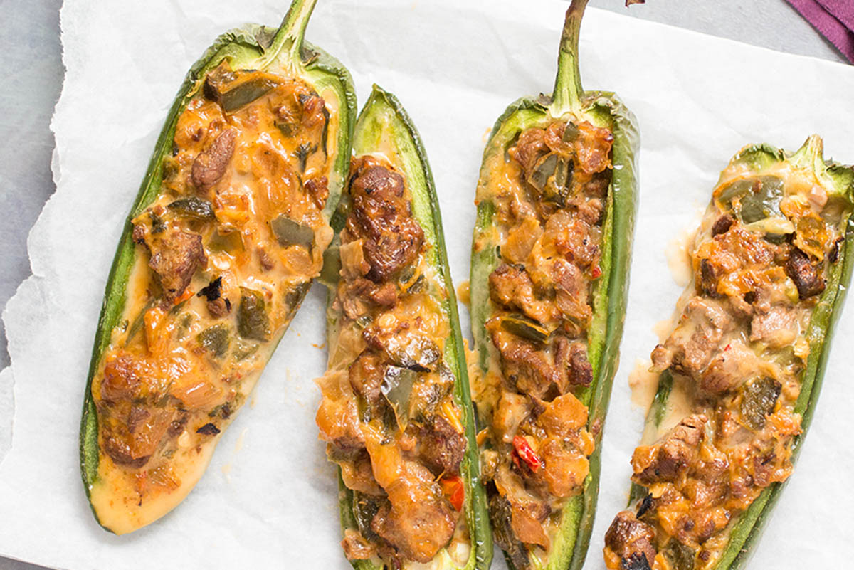 South Philly Cheesesteak Jalapeno Poppers– Recipe