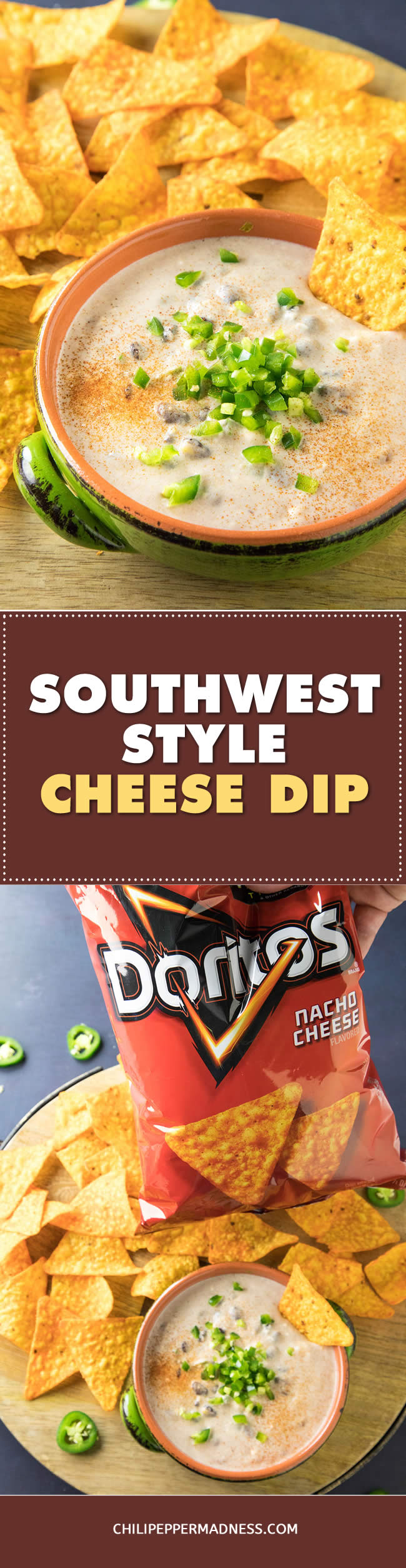 Southwest-Style Cheese Dip - Recipe