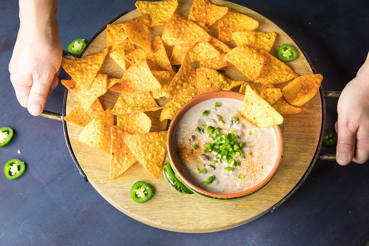 Southwest Style Cheese Dip Recipe