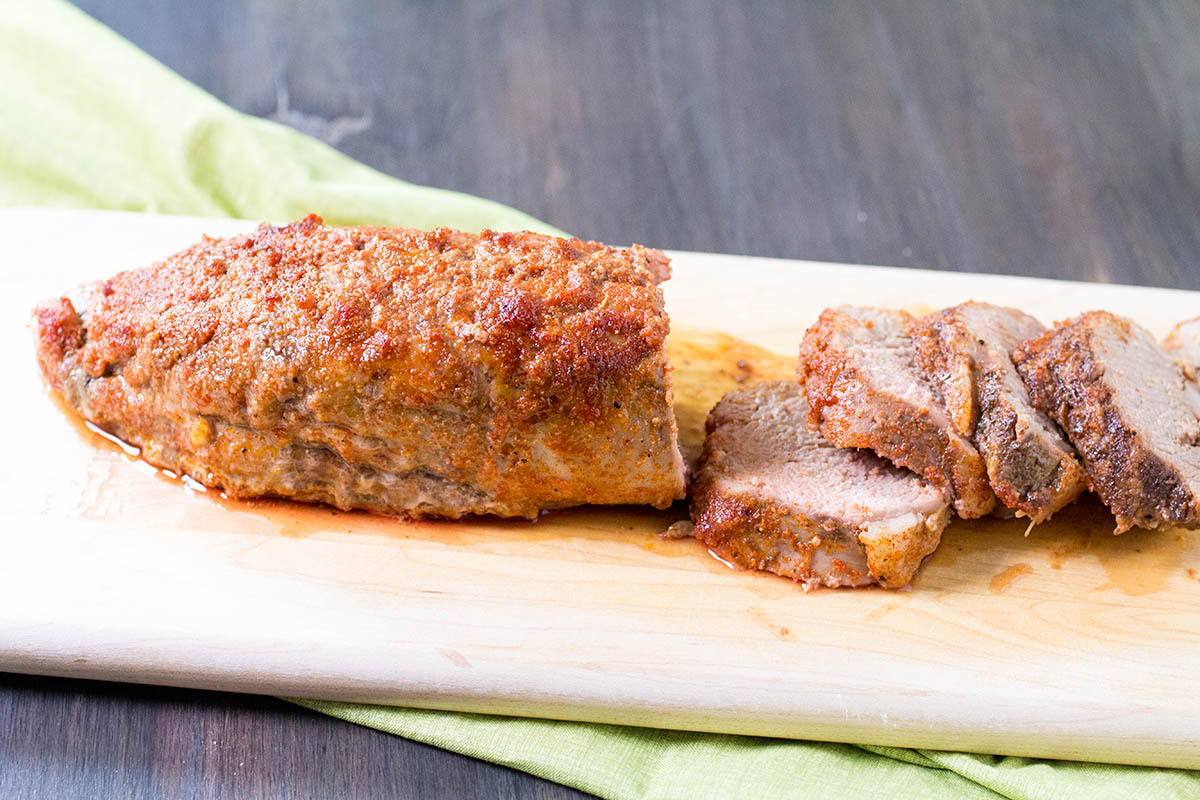 Spice Rubbed Roasted Pork Tenderloin - Recipe