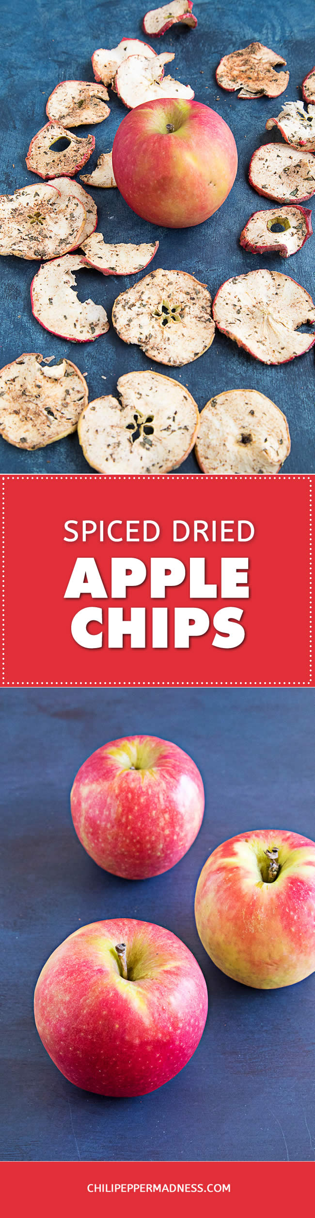 Spiced Dried Apple Chips - Recipe