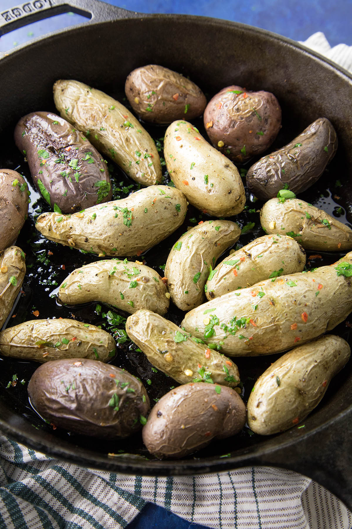 Spicy Oven Roasted Fingerling Potatoes Chili Pepper Madness