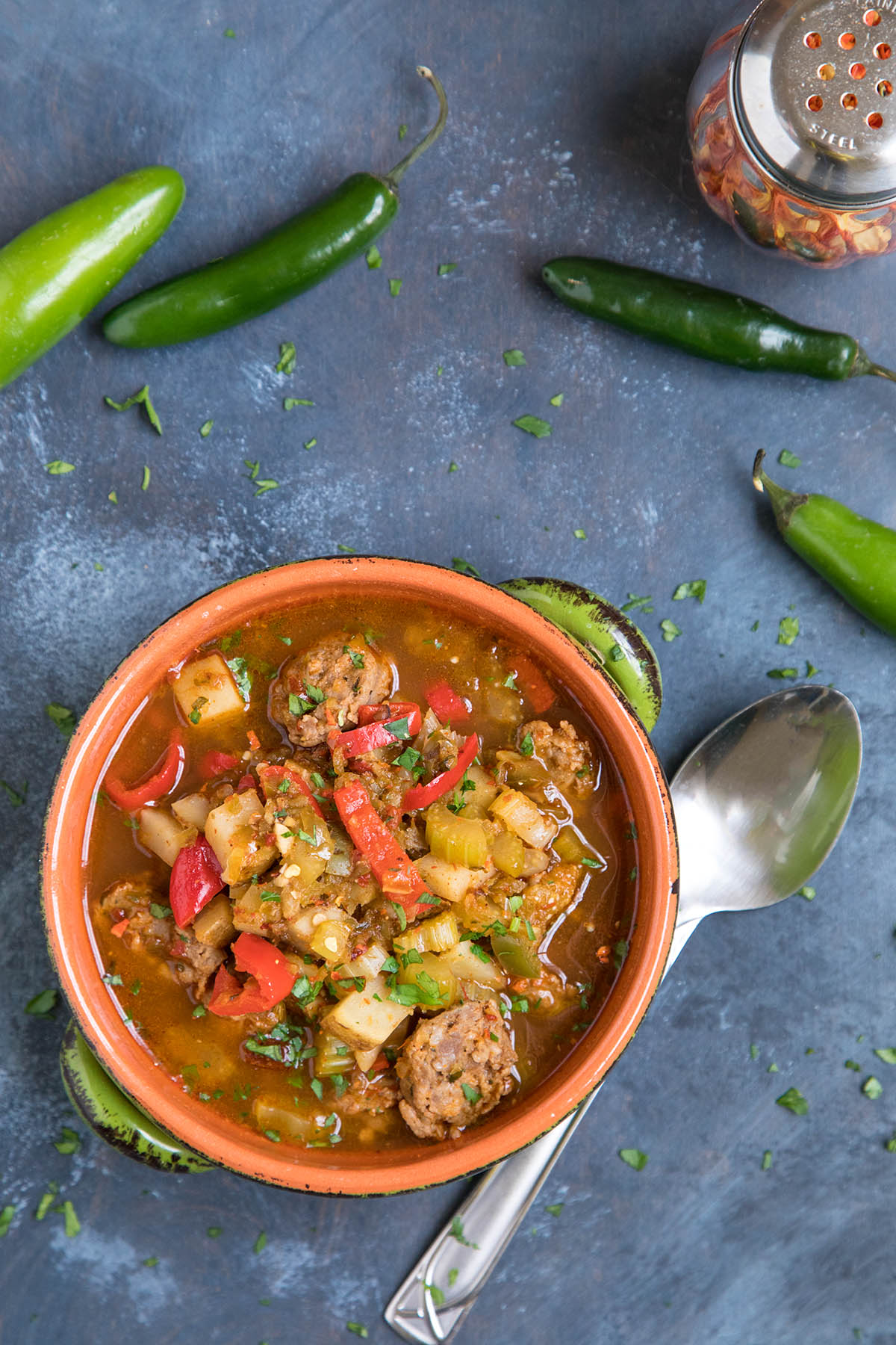 Spicy Sausage Soup – Recipe