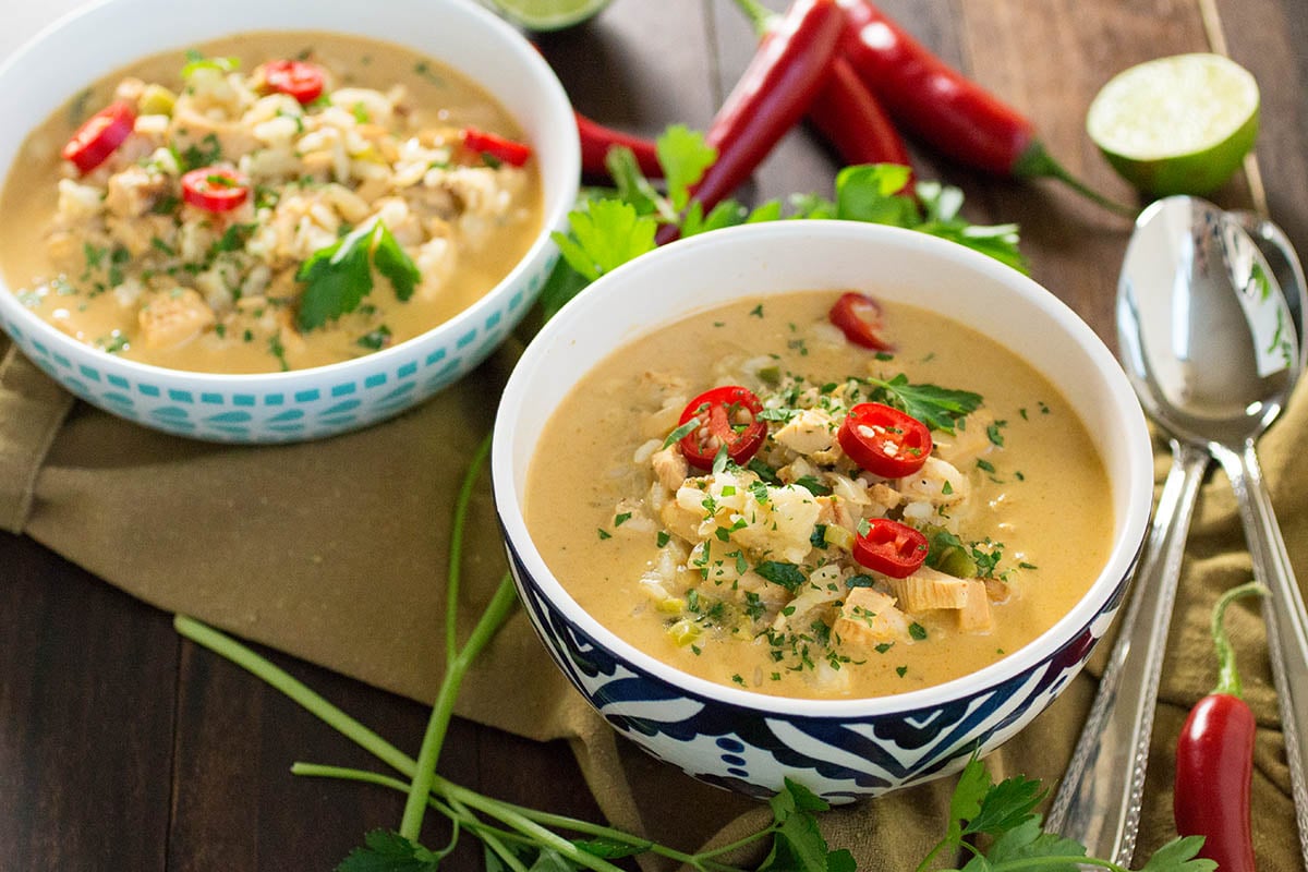 Spicy Thai Curry Chicken Soup – Recipe
