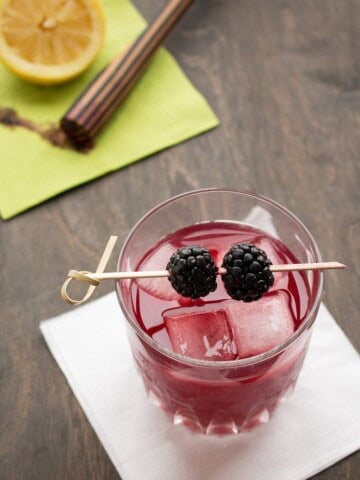 Blackberry Elderflower Cocktail recipe