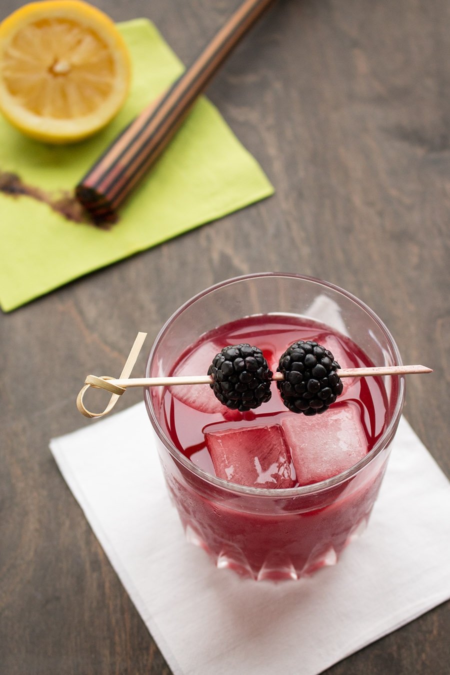 Blackberry Elderflower Cocktail recipe