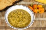 Roasted Corn-Habanero Salsa - in a bowl, ready to serve