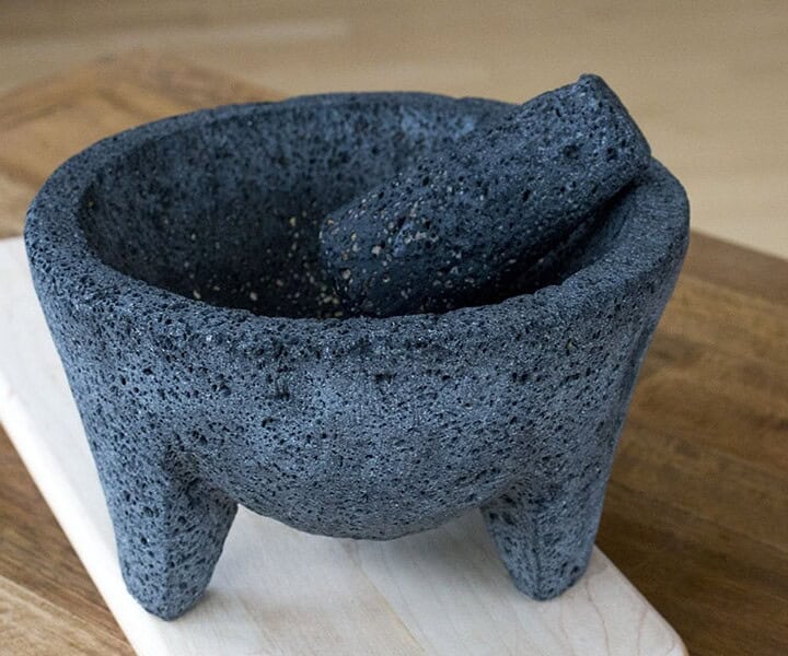 How to Cure A Molcajete.