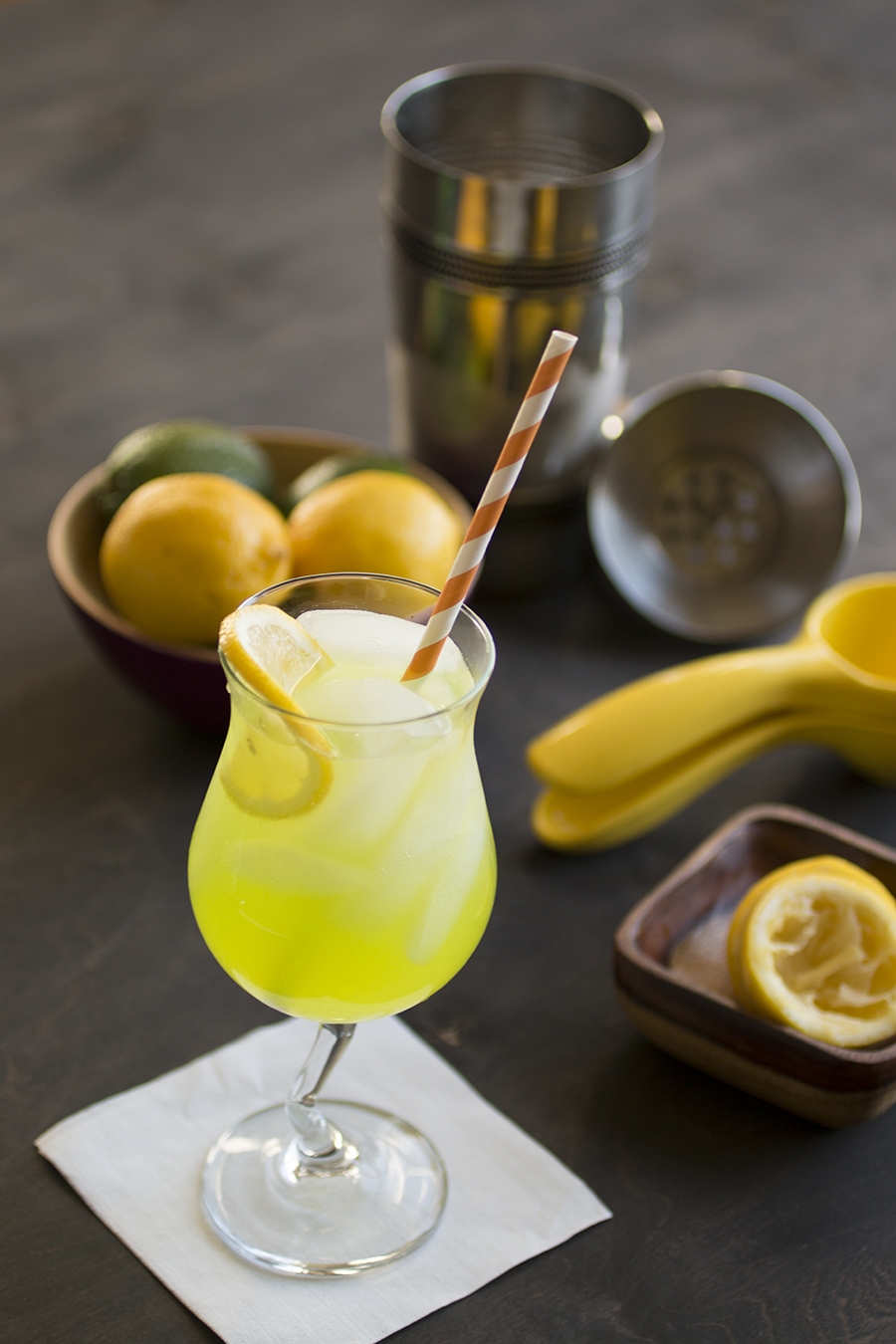 patty’s puckery pear cocktail