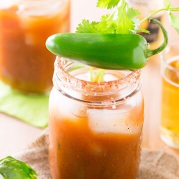 Spicy Mexican-Style Bloody Mary Mix