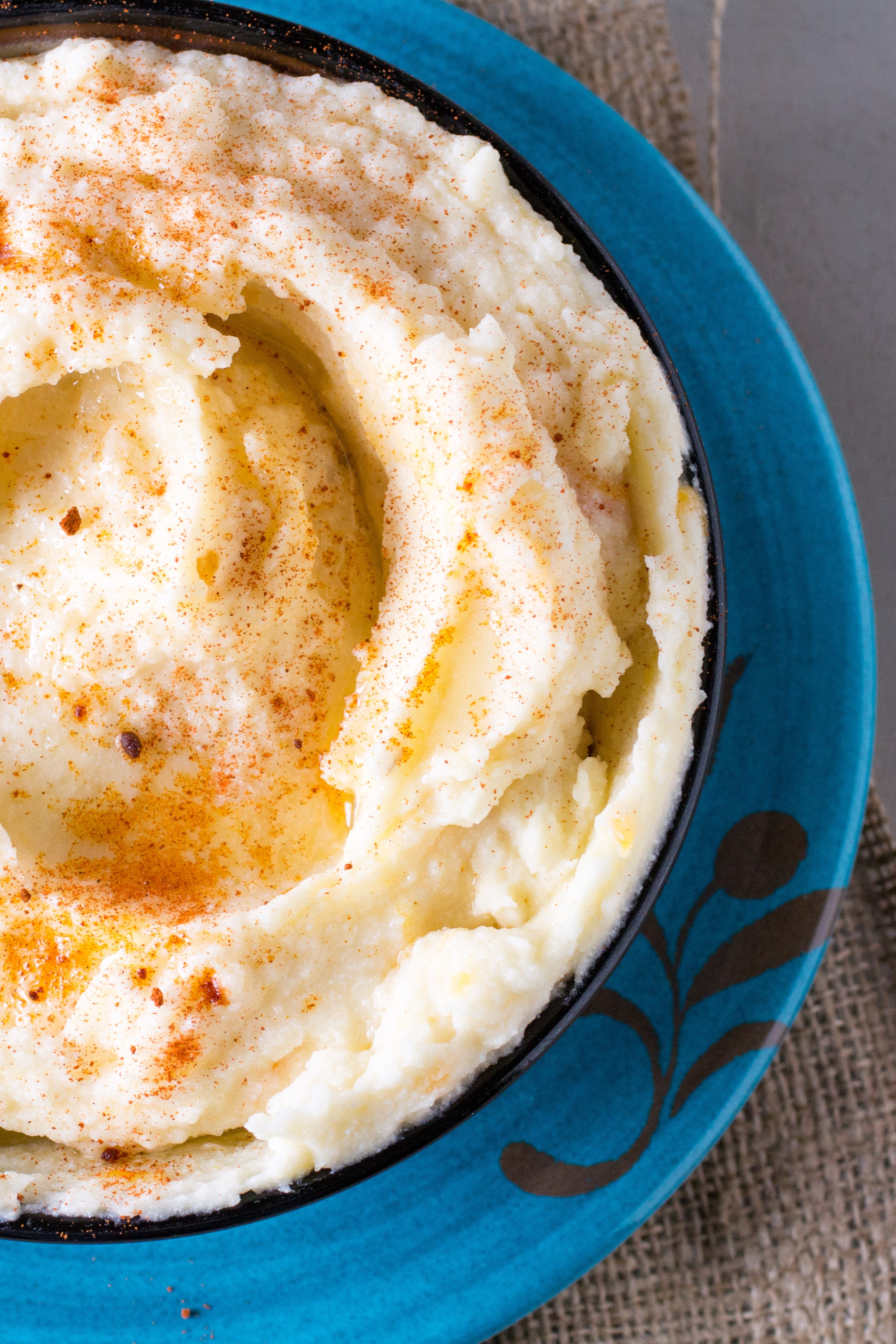 cheesy garlic mashed potatoes