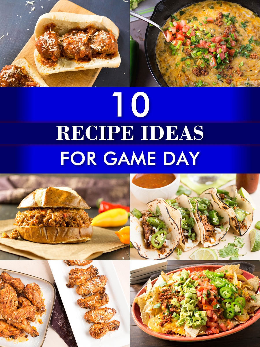 10 game day recipes – madness style