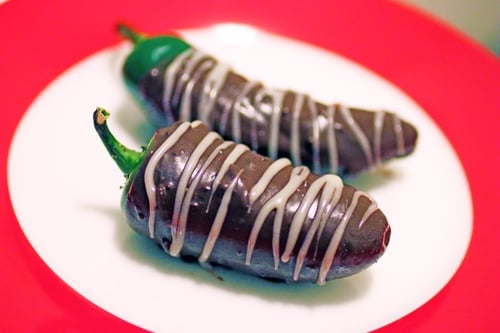 Chocolate Covered Jalapeno Peppers