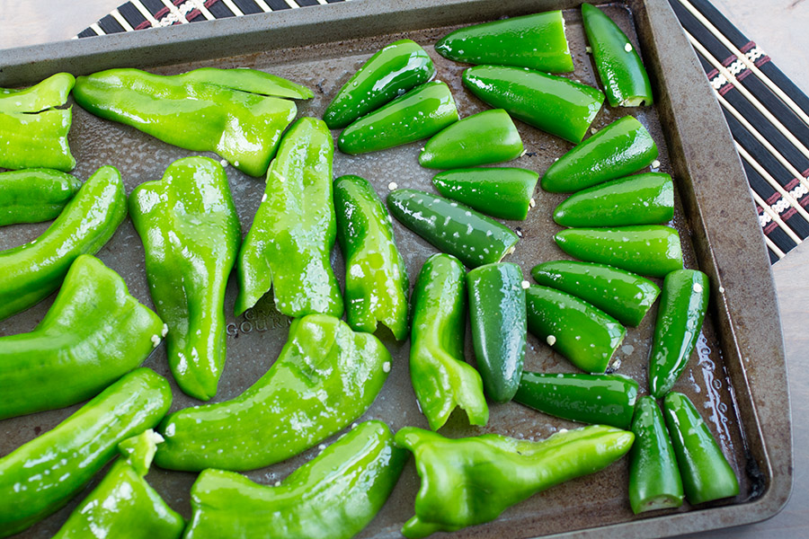 How to Freeze Roasted Chili Peppers