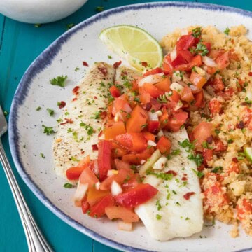 Baked Flounder with Salsa Criolla - Recipe