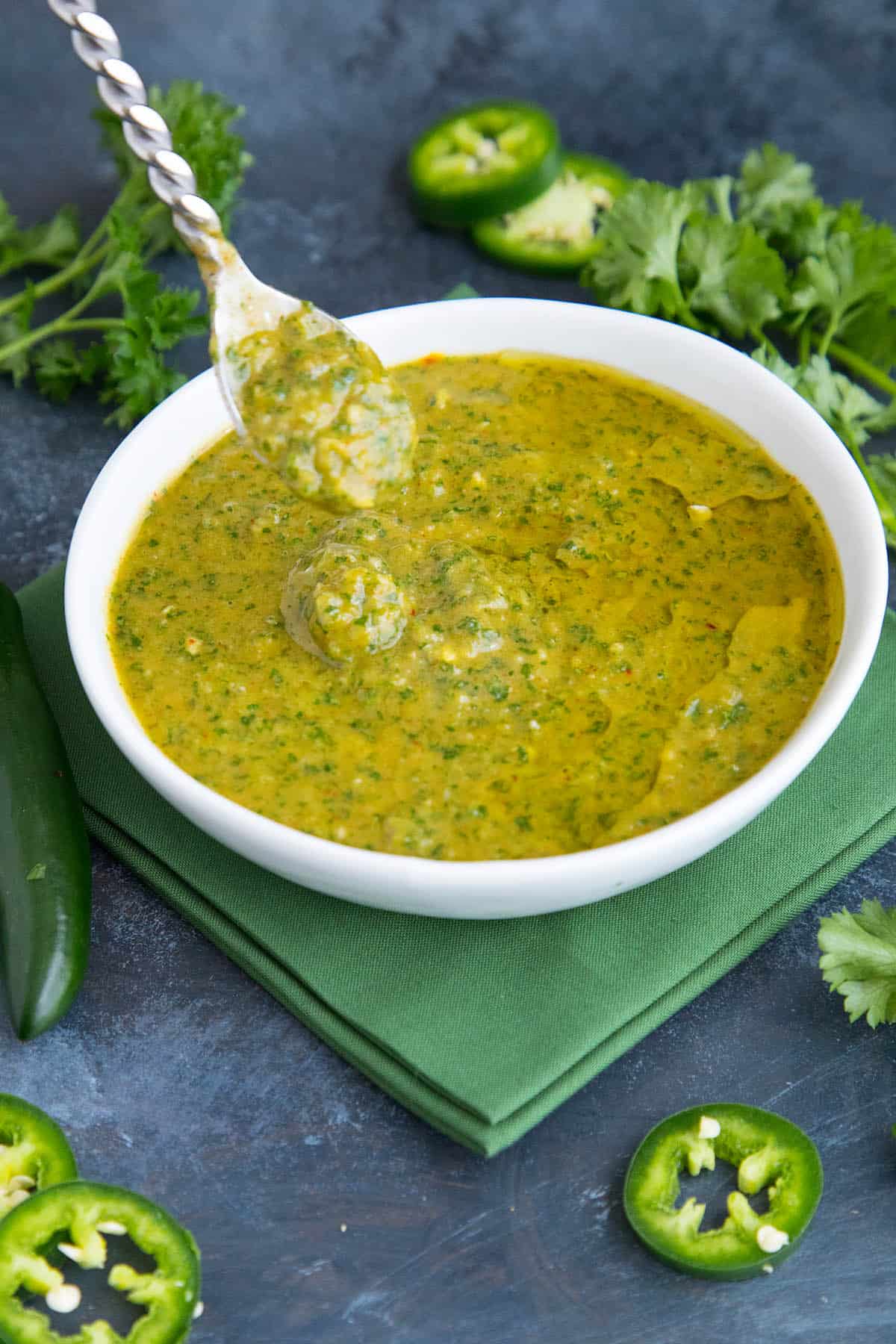 Chermoula Recipe - A great marinade or herbed sauce