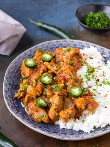 Chicken Vindaloo Recipe - A Spicy Indian Curry Dish